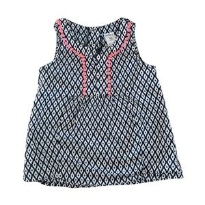 Carter’s Baby Girl Sleeveless Geometric Print Top Tank Top - Size 18 Months